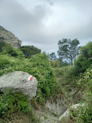 Z Monte Epomeo přes Falangu do Serrara 